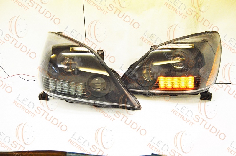 Bi Led фары Lexus GX470 02-